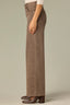 Washed Dark Walnut Sam Contour Shape Technology High Rise Wide Leg Petite Jean