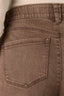 Washed Dark Walnut Sam High Rise Contour Shape Technology Wide Leg Jean