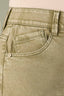 Washed Green Tea Sam Contour Shape Technology High Rise Wide Leg Petite Jean