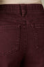 Washed Oxblood Sam High Rise Contour Shape Technology Wide Leg Jean