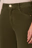 Duffel Green Contour Shape Technology High Rise Sam Wide Leg Petite Pant
