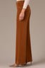 Roasted Pecan Contour Shape Technology High Rise Sam Wide Leg Petite Pant
