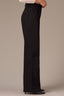 Black Denim Contour Shape Technology High Rise Sam Wide Leg Petite Jean