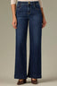 Blue Denim Contour Shape Technology High Rise Sweetheart Shaped Back Yoke Sam Wide Leg Jean