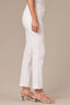 Optic White High Rise Contour Shape Technology Seaming Micro Slit Hem Logan Skinny Pant