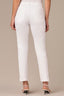 Optic White High Rise Contour Shape Technology Seaming Micro Slit Hem Logan Skinny Pant