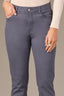 Shadow High Rise Contour Shape Technology Seaming Micro Slit Hem Logan Skinny Pant