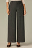 Black Birch Contour Shape Technology Skyrise Curved Front Pockets Patch Back Angled Dart Seams Slit Hem Whitney Wide Leg Pant