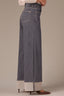 Grey Denim Contour Shape Technology Skyrise Wide Fixed Cuff Wide Leg Petite Jeans