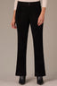 Black Contour Shape Technology High Rise Double Button Elastic Waistband Madison Utility Itty Bitty More Boot Petite Pant