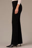Black Contour Shape Technology High Rise Double Button Elastic Waistband Madison Utility Itty Bitty More Boot Pant