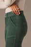 Dusty Spruce Contour Shape Technology High Rise Double Button Elastic Waistband Madison Utility Itty Bitty More Boot Pant