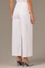 Optic White Denim Skyrise Fray Hem Round Up Contour Shape Technology Wyatt Wide Leg Boyfriend Petite Jean