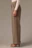 Laurel Oak Skyrise Pleated Fixed Cuff Wide Leg Contour Shape Technology Petite Trouser Pant
