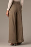 Laurel Oak Skyrise Pleated Fixed Cuff Wide Leg Contour Shape Technology Petite Trouser Pant
