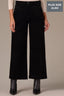 Black Contour Shape Technology Skyrise V-Yoke V-Pocket Wide Leg Plus Size Corduroy Pant