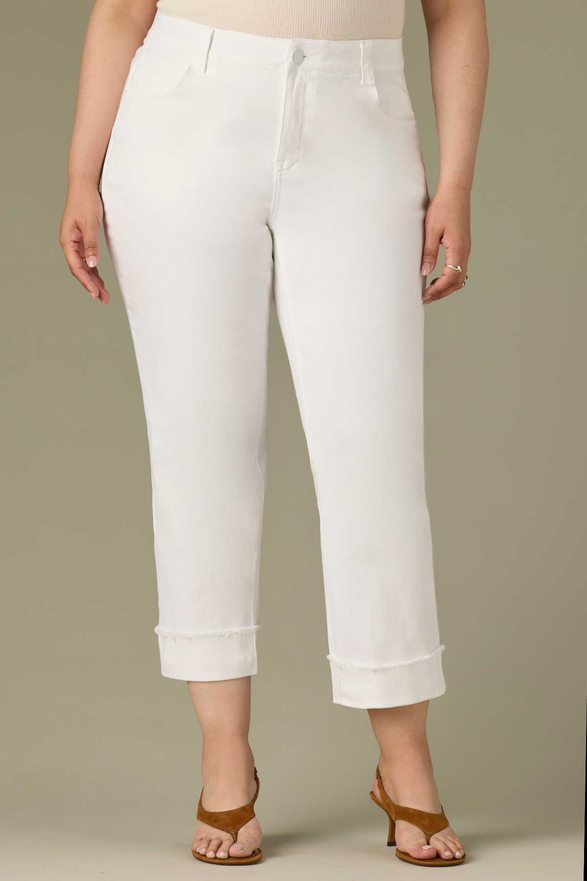 wisdom tool White denim slacks 3house着用 wisdom 【公式通販】