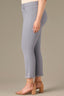 Blue Shadow High Rise Tatum Cropped Reverse Finish Fray Hem Contour Shape Technology Itty Bitty Flare Plus Size Jean 