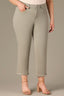 Deep Seagrass High Rise Tatum Cropped Reverse Finish Fray Hem Contour Shape Technology Itty Bitty Flare Plus Size Jean 