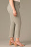 Deep Seagrass High Rise Tatum Cropped Reverse Finish Fray Hem Contour Shape Technology Itty Bitty Flare Plus Size Jean 