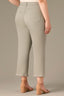 Deep Seagrass High Rise Tatum Cropped Reverse Finish Fray Hem Contour Shape Technology Itty Bitty Flare Plus Size Jean 