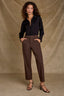 Cold Brew Contour Shape Technology Skyrise Extended Tab Side Panel Pleated Trouser Knit Pant