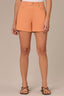 Autumn Sunset Contour Shape Technology Skyrise Surplus Hem V-Yoke Dart Seam Dolphin Short
