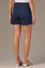 Navy Skyrise Double Side Seam Button Lined Pocket Contour Shape Technology Sailor Short
