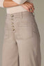 Moonrock Contour Shape Technology Skyrise Button Fly V-Yoke Spade Pocket Center Seam Cropped Fixed Cuff Hem Pant 
