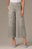 Deep Seagrass Skyrise Utility Pocket Center Seam Dart Seams Cropped Hem Contour Shape Technology Wide Leg Pant