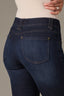 Indigo Denim Brittany Mid-Rise Contour Shape Technology Plus Size Itty Bitty Boot Jean