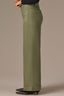 Lily Pad Skyrise Button Fly Seaming V-Shaped Back Yoke Contour Shape Technology Wide Leg Plus Size Pant
