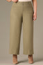 Skyrise Button Fly Wide Leg Plus Size Pants