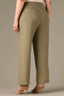 Skyrise Button Fly Wide Leg Plus Size Pants