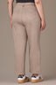 Moon Rock Skyrise Button Fly Seaming V-Shaped Back Yoke Contour Shape Technology Wide Leg Plus Size Pant
