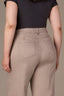 Moon Rock Skyrise Button Fly Seaming V-Shaped Back Yoke Contour Shape Technology Wide Leg Plus Size Pant

