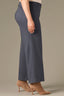 Orion Blue Skyrise Button Fly Seaming V-Shaped Back Yoke Contour Shape Technology Wide Leg Plus Size Pant