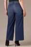 Indigo Denim Whitney Skyrise Wide Leg Tulip Hem Plus Size Jean