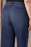 Indigo Denim Whitney Skyrise Wide Leg Tulip Hem Plus Size Jean