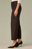 Cold Brew Contour Shape Technology Skyrise Angled Dart Seams Extended Tab Hook Zip Fly Trouser Front Faux Back Side Panels Double Waistband Teagan Ankle Straight Leg  Plus Size Trouser