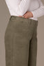 Lily Pad Contour Shape Technology Skyrise Double Side Seam V-Yoke Wide Leg Plus Size Trouser