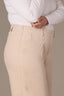 Stone Contour Shape Technology Skyrise Double Side Seam V-Yoke Wide Leg Plus Size Trouser 