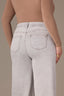 Light Grey Denim Contour Shape Technology High Rise Plus Size Sam Wide Leg Jean