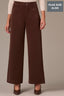 Cold Brew High Rise Contour Shape Technology Patch Pocket Side Panel Slit Hem Wide Leg Plus Size Pant
