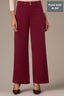 Plum High Rise Contour Shape Technology Patch Pocket Side Panel Slit Hem Wide Leg Plus Size Pant
