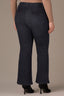 Dark Indigo Artisanal Denim Contour Shape Technology Skyrise Double Side Seam Trouser Detail Bootcut Plus Size Jean