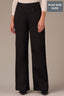 Black Denim Contour Shape Technology High Rise Sam Wide Leg Plus Size Jean