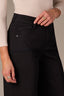 Black Denim Contour Shape Technology High Rise Sam Wide Leg Plus Size Jean