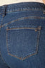 Indigo Denim Contour Shape Technology High Rise Slightly Arched Yoke Sam Plus Size Wide Leg Jean