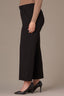 Black Contour Shape Technology Skyrise Extended Tab Side Panel Pleated Plus Size Trouser